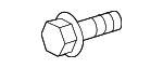 934050601605 - Electrical: Mount Bracket Bolt for Honda: Accord, Civic, Clarity, Fit, HR-V, Insight, Odyssey, Passport, Pilot, Ridgeline Image