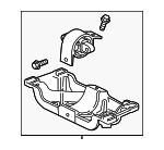T2R12420 - : Trans Mount Bracket for Jaguar Image