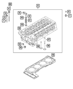 68188068AA - 3.0L Turbo Diesel; Engine: Bolt And Washer for Ram: ProMaster 1500, ProMaster 2500, ProMaster 3500 Image