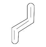 54127199322 - Body: Crank Handle for BMW: 323i, 325Ci, 325i, 325xi, 328i, 328i xDrive, 328xi, 330Ci, 330i, 330xi, 525i, 525xi, 528i, 528i xDrive, 528xi, 530i, 530xi, 535i, 535i xDrive, 535xi, 540i, 545i, 550i, 645Ci, 650i, 740i, 740iL, 745i, 745Li, 750i, 750iL, 750Li, 760i, 760Li, Alpina B7, M3, M5, M6, X3, X5, X6 Image