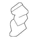 54128193188 - Body: Drain Hose Holder for BMW: X5 Image