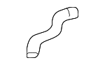 99757255300 - HVAC: Intake Hose for Porsche: 911, Boxster, Cayman Image