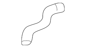 99610681204 - HVAC: Engine Coolant Hose for Porsche Image