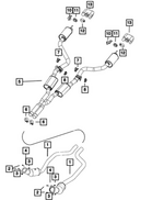 68474161AD - Exhaust: Exhaust Pipe And Converter, Left for Mopar Image