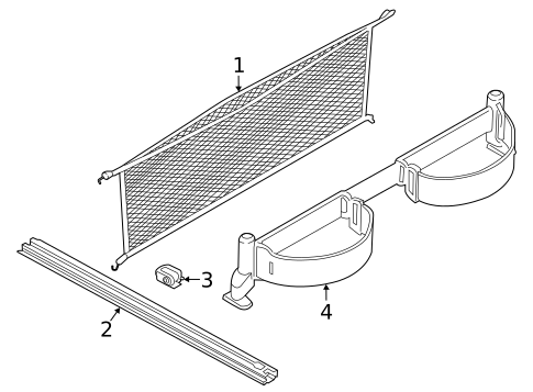 Interior Trim - Rear Body for 2017 BMW X6 #2