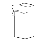 92241079 - Body: Window Switch for Chevrolet: Caprice Image