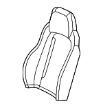 88994129 - : Seat Back Cover for Chevrolet: Corvette Image