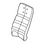 19330714 - Body: Seat Back Pad for GM Image