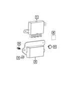 68441031AD - Electrical: Park Assist Module for Mopar Image