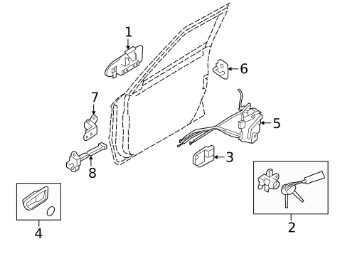 Front Door for 2011 Kia Soul #0