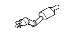 8E0254503RX - Exhaust: Catalytic Converter for Audi: A4 Quattro Image