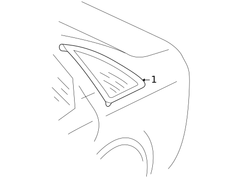 Glass & Hardware for 2000 Audi A6 Quattro #0