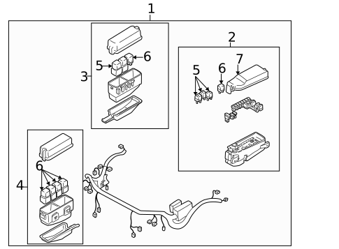 Horn for 2001 Mazda MPV #1