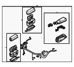 LC6267010E - Electrical: Harness for Mazda: MPV Image