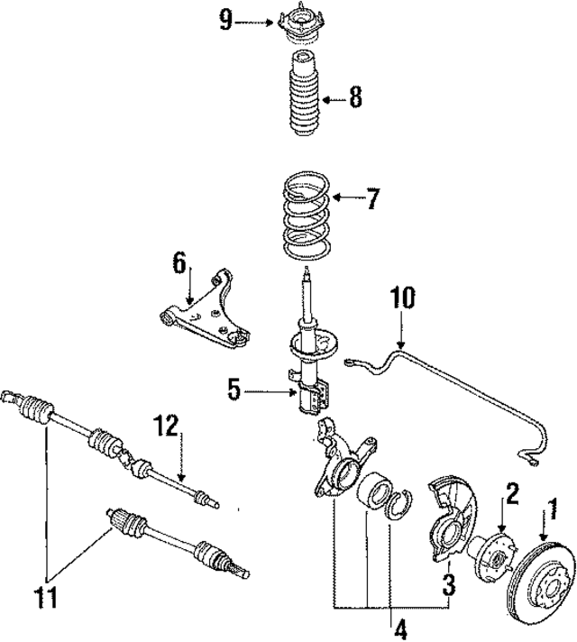 GJ5533060A - : Hub for Mazda Image