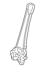 15247460 - Body: Manual Regulator for Chevrolet: Malibu | Oldsmobile: Cutlass, Cutlass Supreme Image