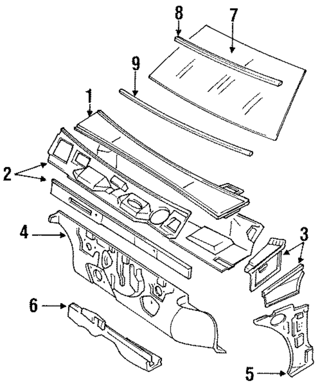 6741001A50 - : Cross-Member Assembly for Nissan Image