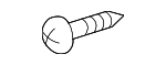 12804284 - Body: License Bracket Screw for Saab: 9-5 Image
