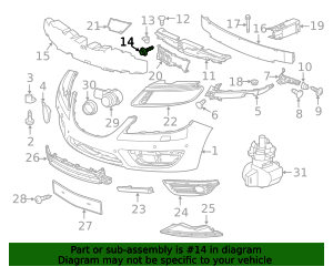 Genuine Screw (M6 x 20) for 2010-2011 Saab 9-5 | Part# 11519376 | Over ...