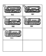 56038555AM - Instrument Panel and Radios and Consoles: Am/fm With Cd And Cassette Radio for Mopar Image