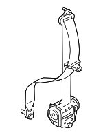 DRY157L9001 - Electrical: Seat Belt Assembly for Mazda: 2 Image