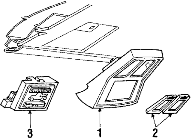 E6TZ10519A64H - Body: Console for Ford: Ranger Image
