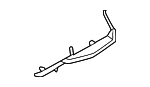 41219621703 - Body: Body A-Pillar Baffle Plate for Mini Image