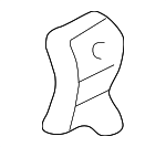 682120C010 - Body: Belt Weather-strip Clip for Toyota: Tundra Image