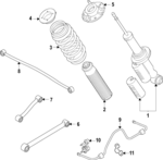 NB3Z5A649A - : Upper Link for Ford: Bronco Image