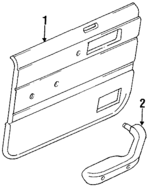 5AB98JA8 - Body: Armrest for Jeep: Cherokee Image