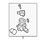 4502004010 - Steering: Bracket for Toyota: Camry, Highlander, Sequoia, Tacoma, Tundra Image