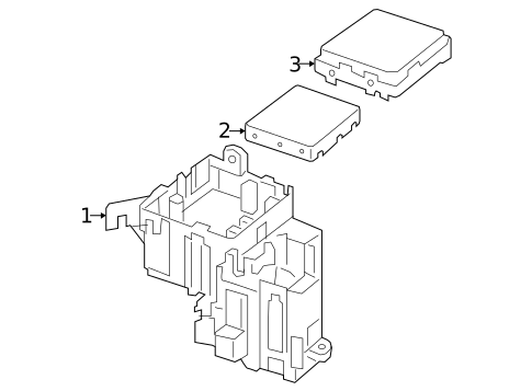 Electrical Components for 2024 INFINITI QX55 #0