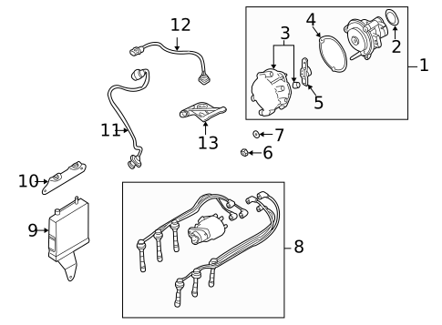Ignition System for 2002 Dodge Stratus #0