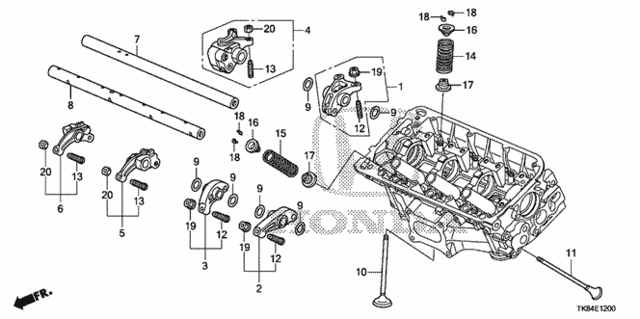 Valve - Rocker Arm (FR.) for 2016 Honda Odyssey #0
