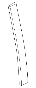 4552030 - : Window Moulding Cover with Seal for Saab: 9-5 Image