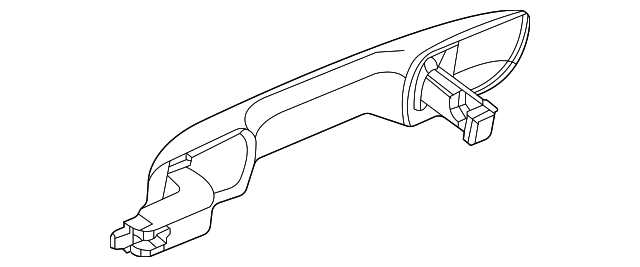 2022-2024 Honda Civic Exterior Door Handle 72141-T20-A01ZX | OEM