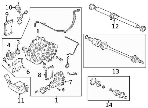 Differential for 2020 Jaguar E-Pace #0
