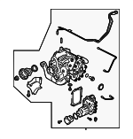 C2S52754 - : Differential Assembly for Jaguar: E-Pace Image
