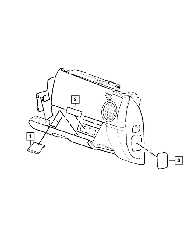 5108001AB - Labels: Air Bag Warning Label for Mopar Image
