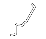 95556220103 - Body: Drain Hose for Porsche: Cayenne Image