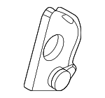 52205A92A19 - Body: Armrest Rubber Bumper for BMW: 530i, 530i xDrive, 540i xDrive, 550e xDrive, i5, M5 Image