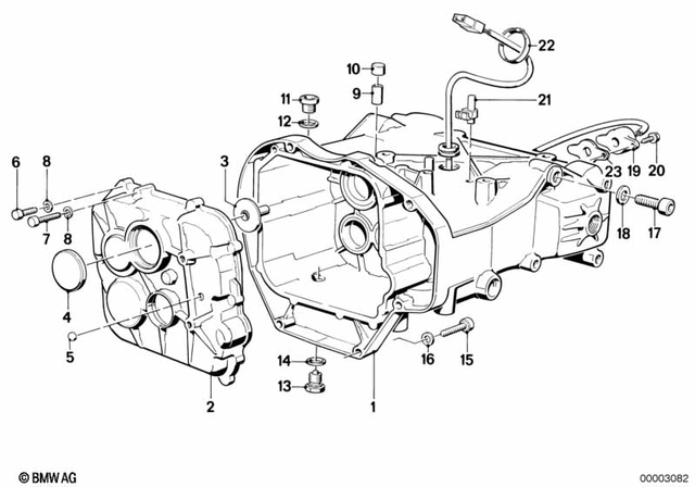 7119937205 - Manual Transmission: Cover Lid - D=8mm for BMW-Motorrad Image