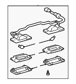 8127048020 - : 2001-2007 Toyota Highlander - License Lamp for Toyota Image