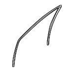 MR487162 - Body: Run Channel for Mitsubishi: Outlander Image