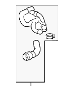 95810637020 - Cooling System: Water Manifold for Porsche: Cayenne Image