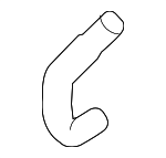 95810607310 - Cooling System: Drive Motor Inverter Coolant Line for Porsche: Cayenne Image