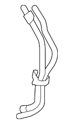 95810636520 - Cooling System: Water Return Tube for Porsche: Cayenne Image