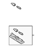 63316962058 - Body: Map Lamp for BMW: 525i, 525xi, 528i, 528i xDrive, 528xi, 530i, 530xi, 535i, 535i xDrive, 535xi, 545i, 550i, M5 Image
