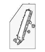 78675T20A81ZA - Electrical: Rear Seat Air Bag for Honda: Civic Image