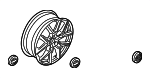 32327081 - : Wheel, Alloy for Volvo Image